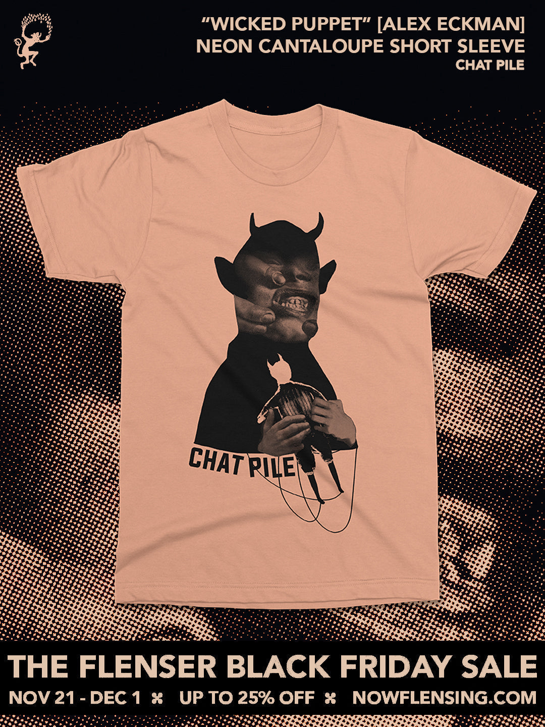 Chat Pile Black Friday Exclusive Merch Available via The Flenser