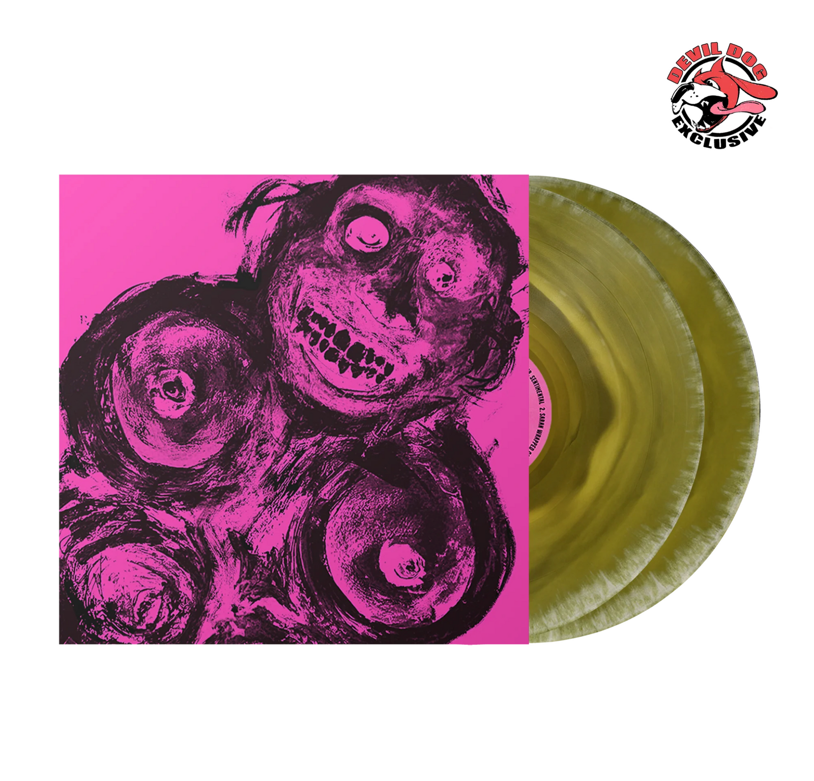 Crippling Alcoholism "Camgirl" Devil Dog Exclusive Vinyl