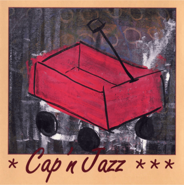 Cap'n Jazz 1stアルバム1995/USオリジナルLP エモemo cap-n-jazz-shmap-n-shmazz-tape