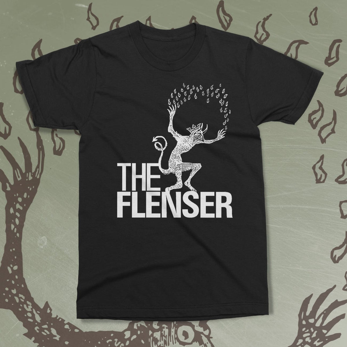 The Flenser Apparel Small Flenser &quot;Logo&quot; Shirt [back-ordered]