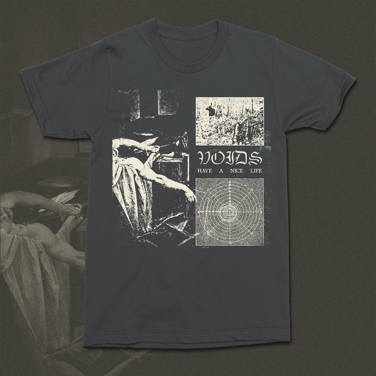 The Flenser Apparel Small Have a Nice Life &quot;Voids&quot; Shirt (pre-order)
