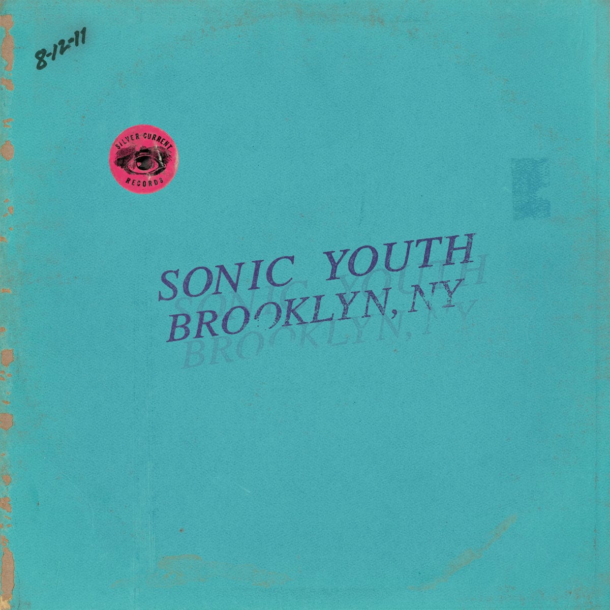 Silver Current Vinyl Sonic Youth "Live in Brooklyn 2011" DLP