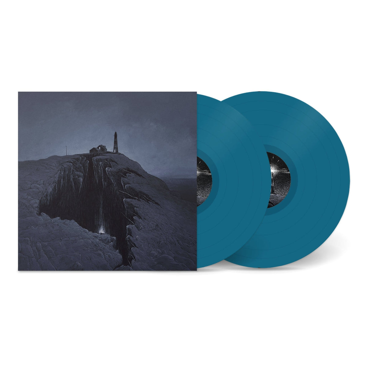 The Flenser Vinyl AQUA BLUE VINYL Black Wing &quot;No Moon&quot; DLP