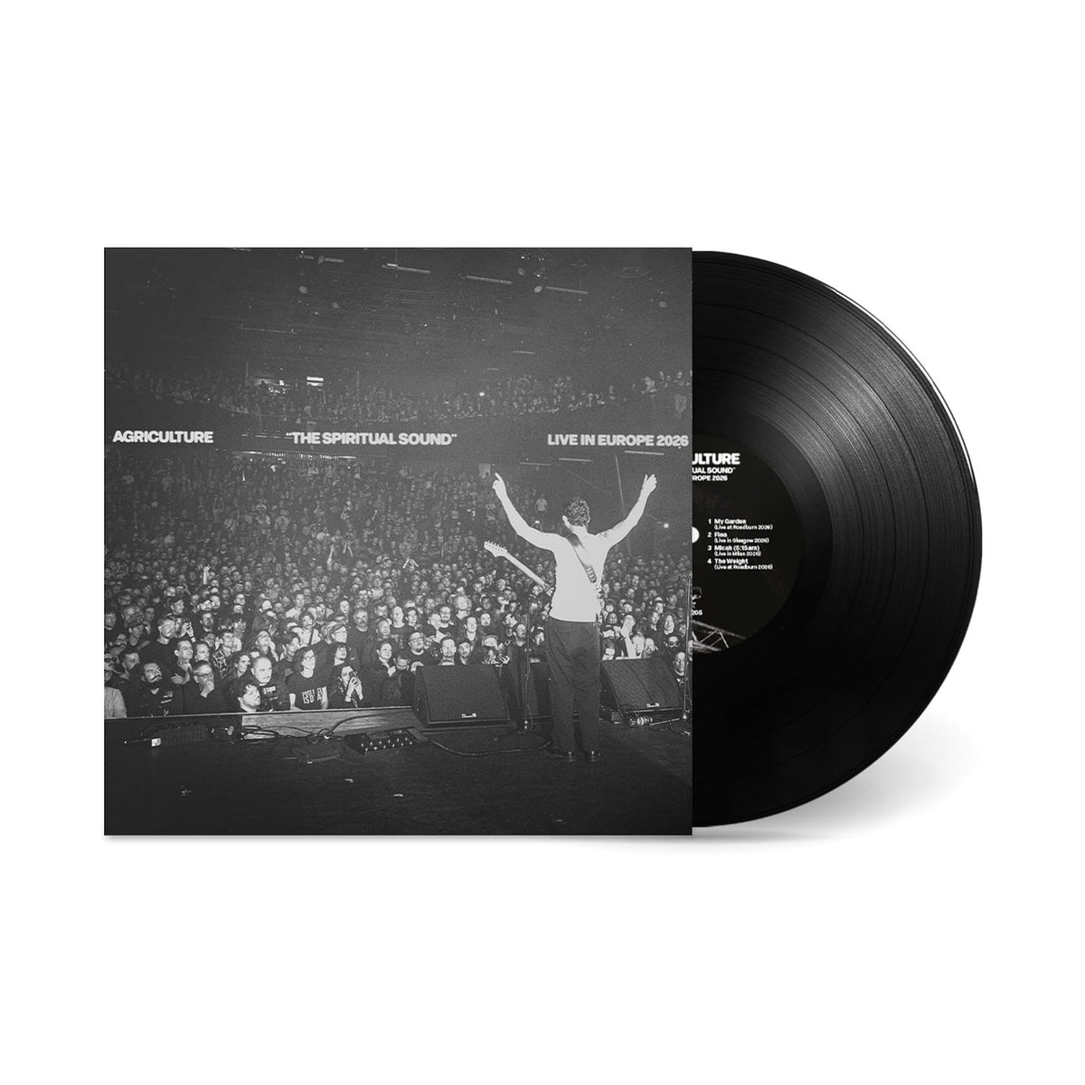 The Flenser Vinyl Black Vinyl Agriculture "The Spiritual Sound, Live in Europe 2026" LP