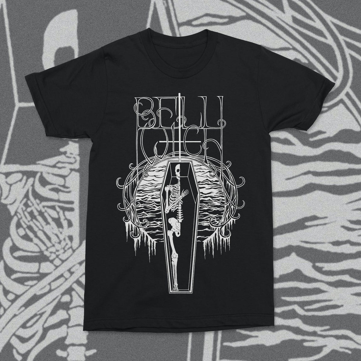 The Flenser Apparel Bell Witch &quot;Coffin&quot; Shirt (pre-order)