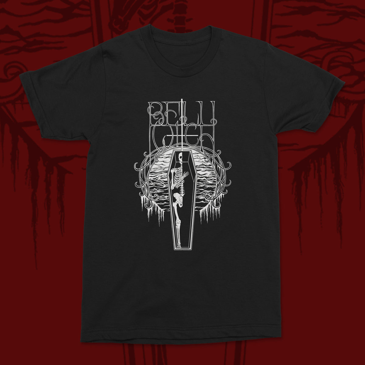 The Flenser Apparel Bell Witch &quot;Coffin&quot; Shirt (pre-order)