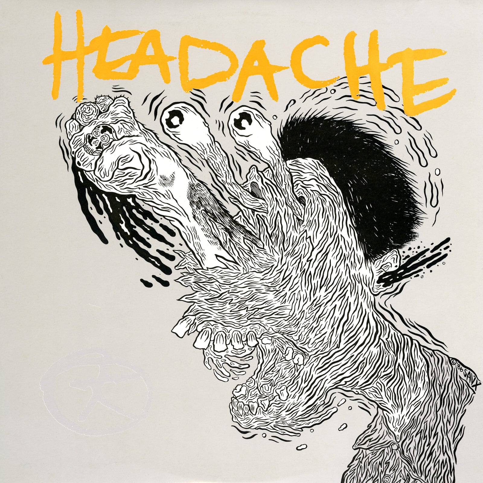 Touch and Go Records Vinyl Big Black "Headache" LP
