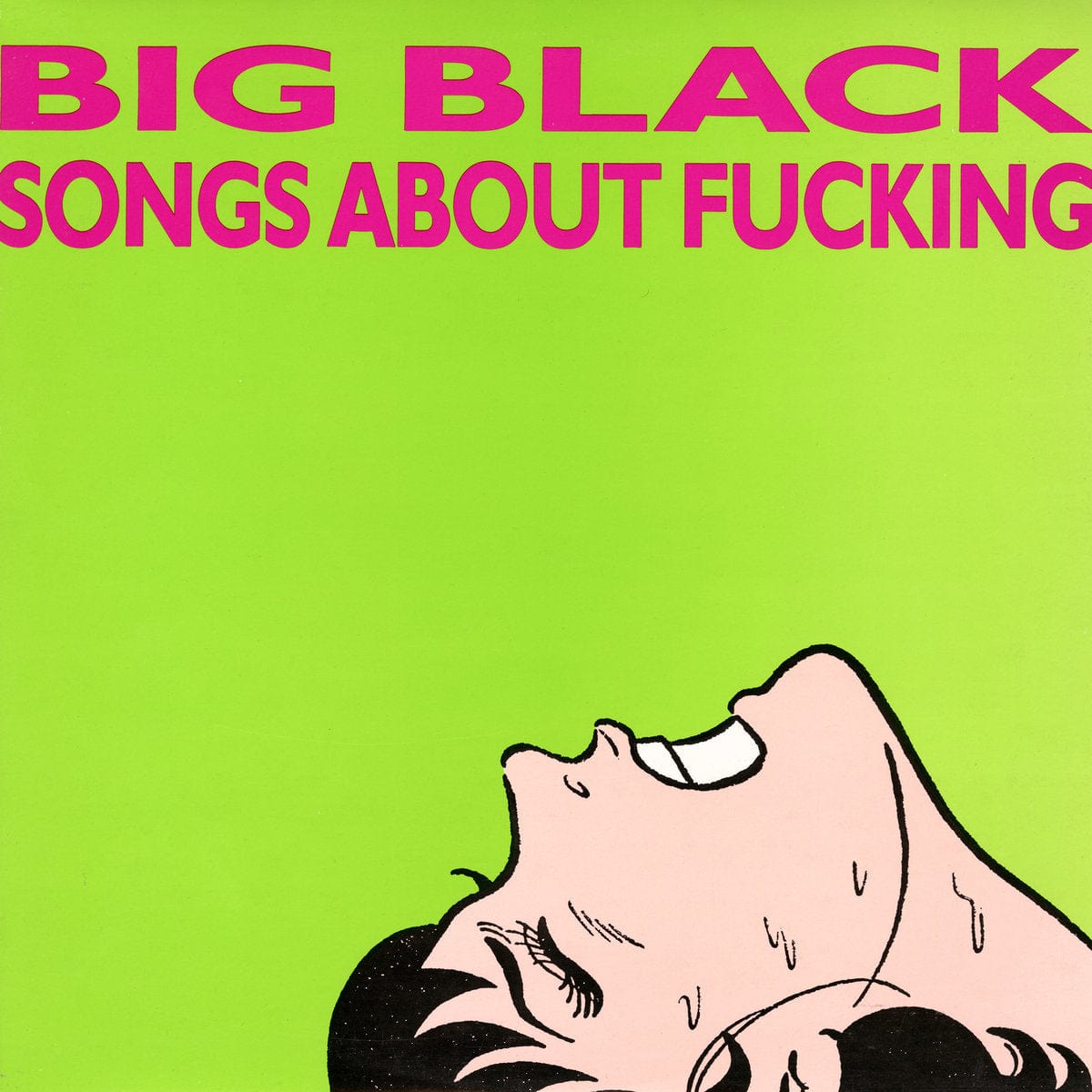 Touch and Go Records Vinyl Big Black "Songs About Fucking" LP