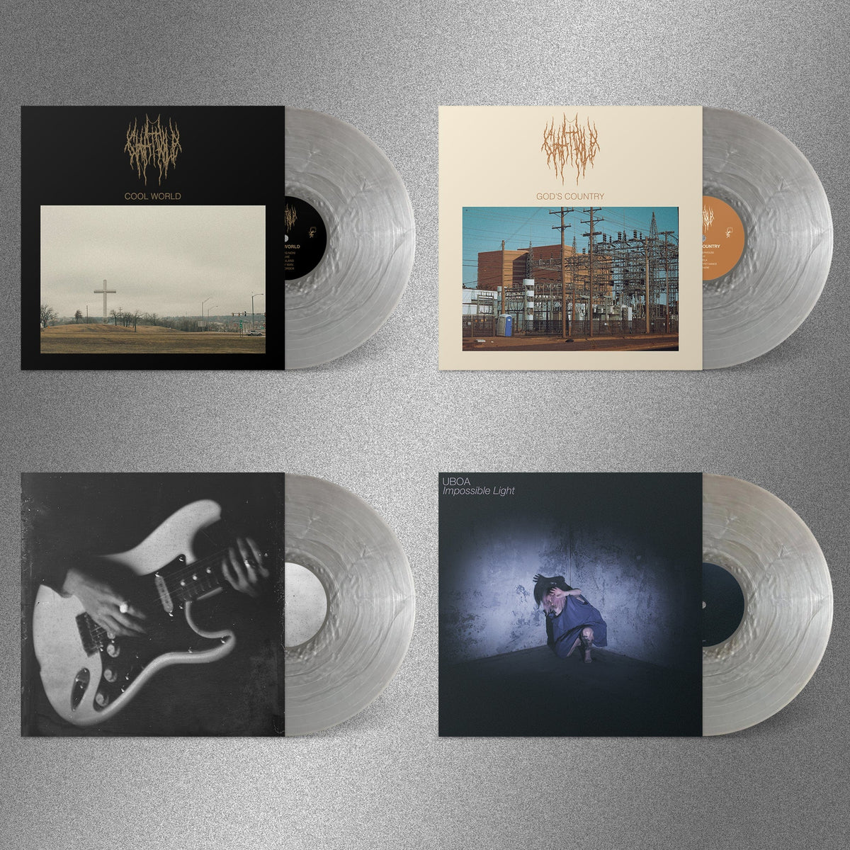 The Flenser Vinyl Vinyl Only Bundle Black Friday Silver Vinyl Bundle