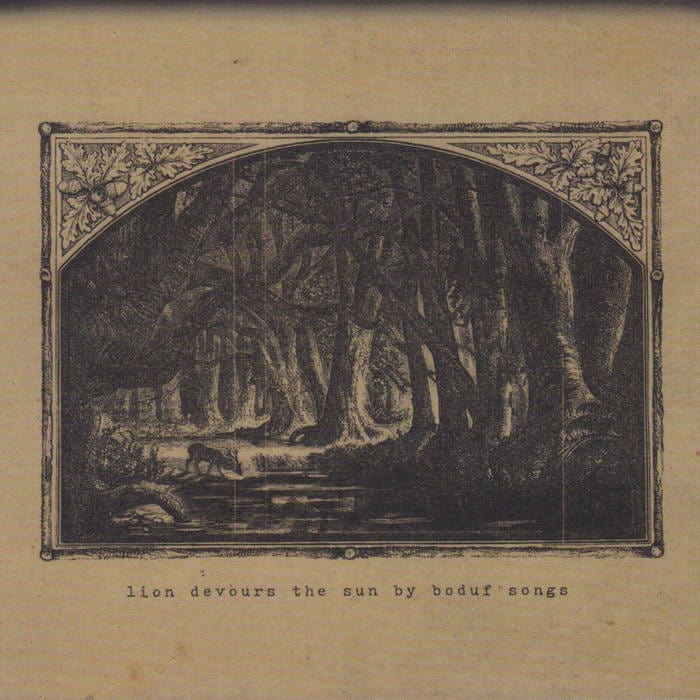 Kranky cd Boduf Songs "Lion Devours The Sun" CD