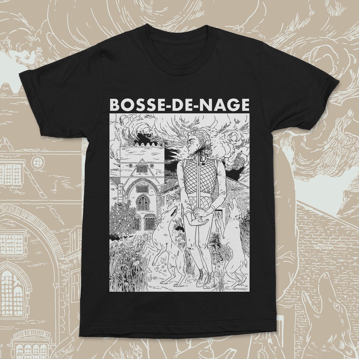 The Flenser Apparel Bosse-de-Nage "Hounds of Love" Shirt