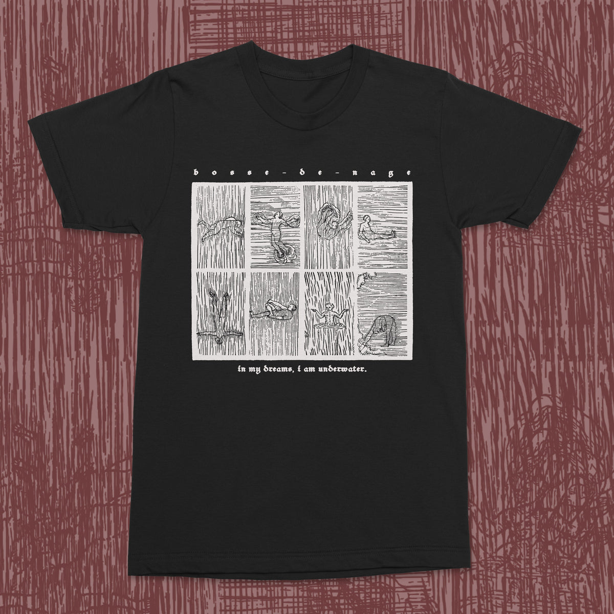 The Flenser Apparel Small Bosse-de-Nage "Underwater" Shirt