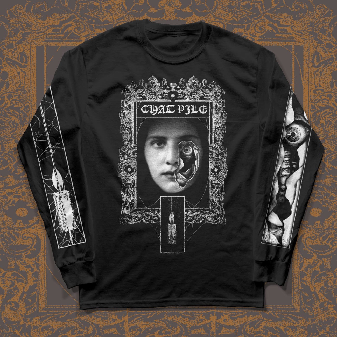 The Flenser Apparel Chat Pile "Alex Eckman" Longsleeve Shirt