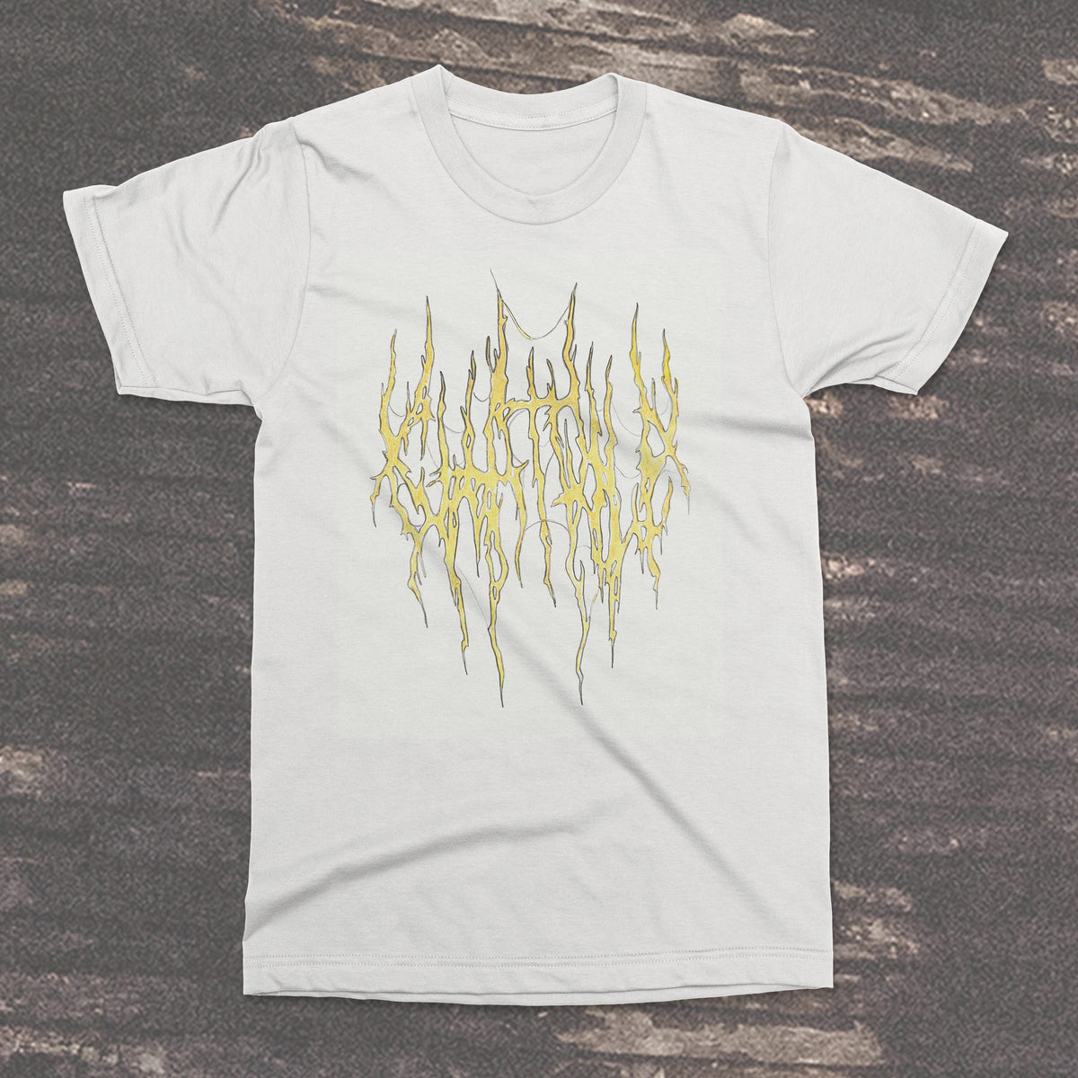 The Flenser Apparel Chat Pile "Colored Pencil Logo" Shirt