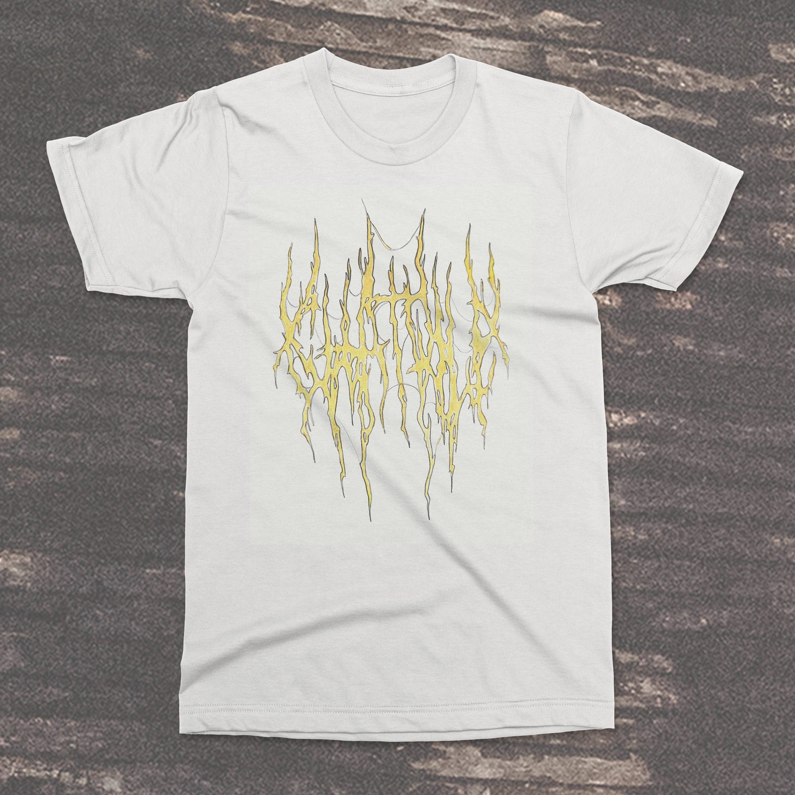 The Flenser Apparel Small Chat Pile "Colored Pencil Logo" Shirt
