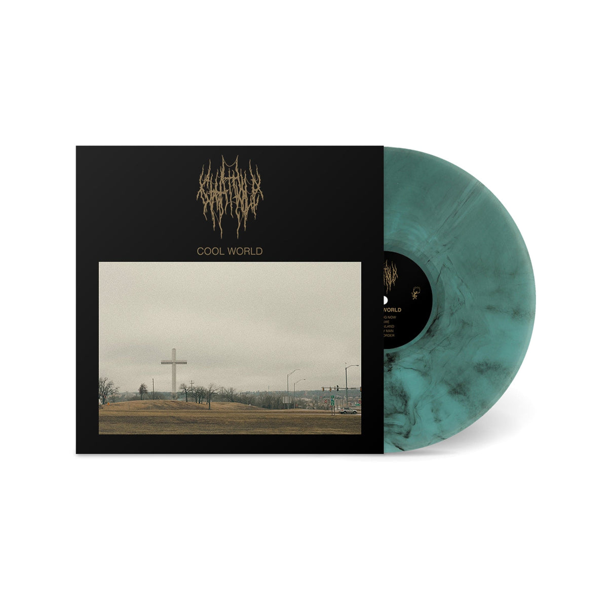 The Flenser Vinyl Ice Blue with Black Marble Vinyl Chat Pile &quot;Cool World&quot; LP (pre-order)