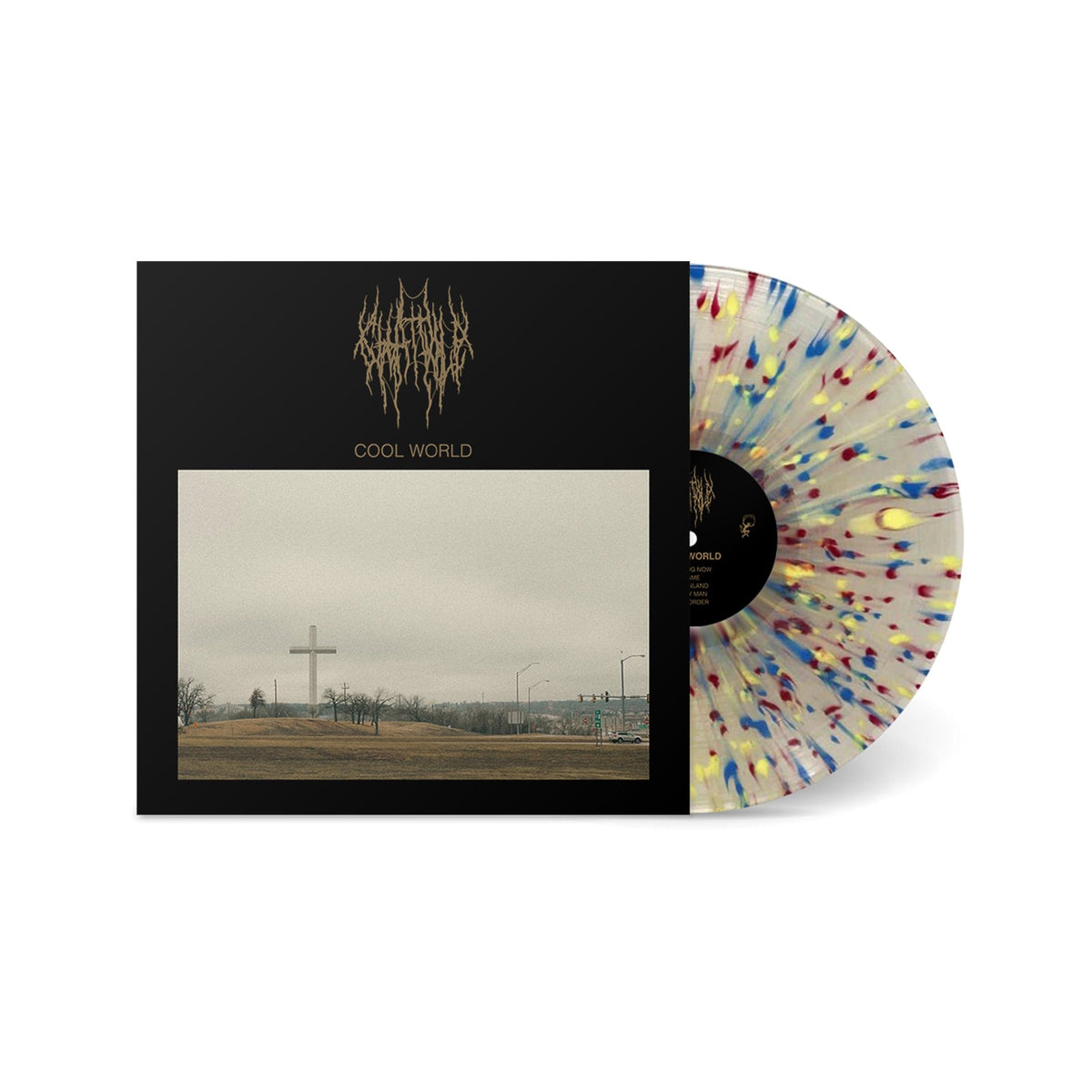 The Flenser Vinyl Clear with Apple Red, Yellow, and Sky Blue Splatter Vinyl [second pressing] Chat Pile &quot;Cool World&quot; LP (pre-order)