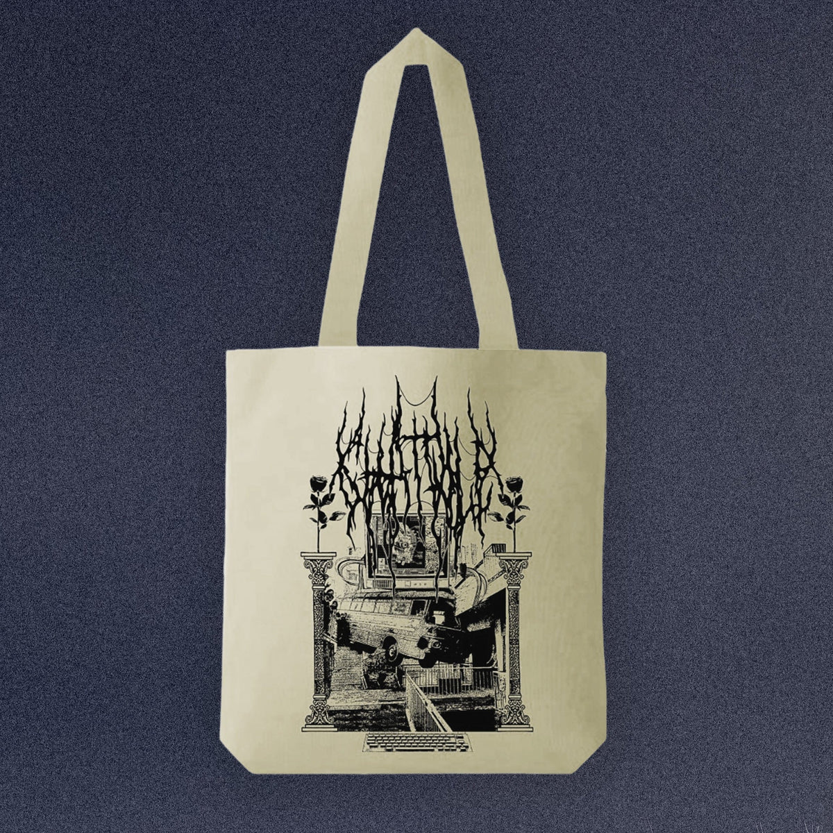 The Flenser Apparel Chat Pile &quot;Crash&quot; Tote