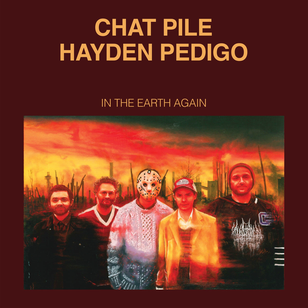 The Flenser Vinyl Chat Pile &amp; Hayden Pedigo &quot;In The Earth Again&quot; LP