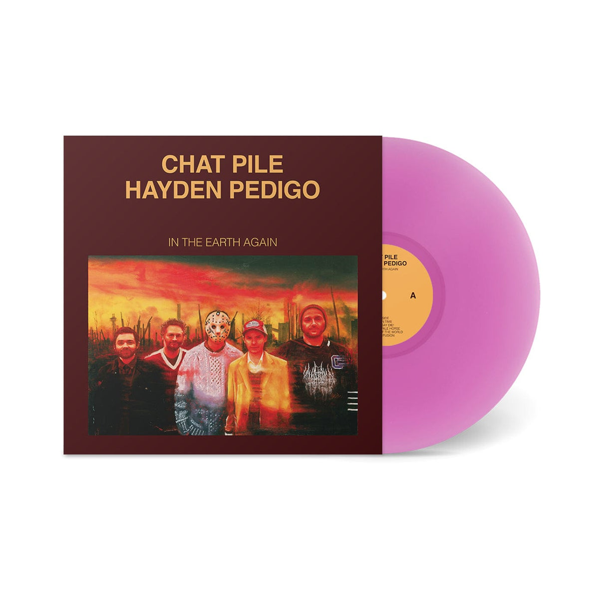 The Flenser Vinyl Violet Vinyl Chat Pile & Hayden Pedigo "In The Earth Again" LP