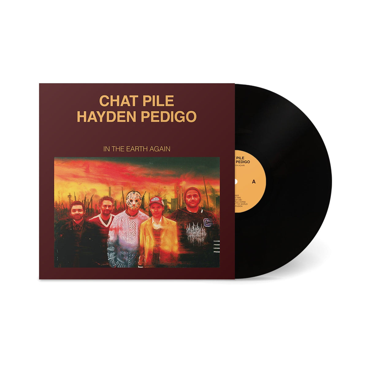 The Flenser Vinyl Black Vinyl Chat Pile &amp; Hayden Pedigo &quot;In The Earth Again&quot; LP (pre-order)