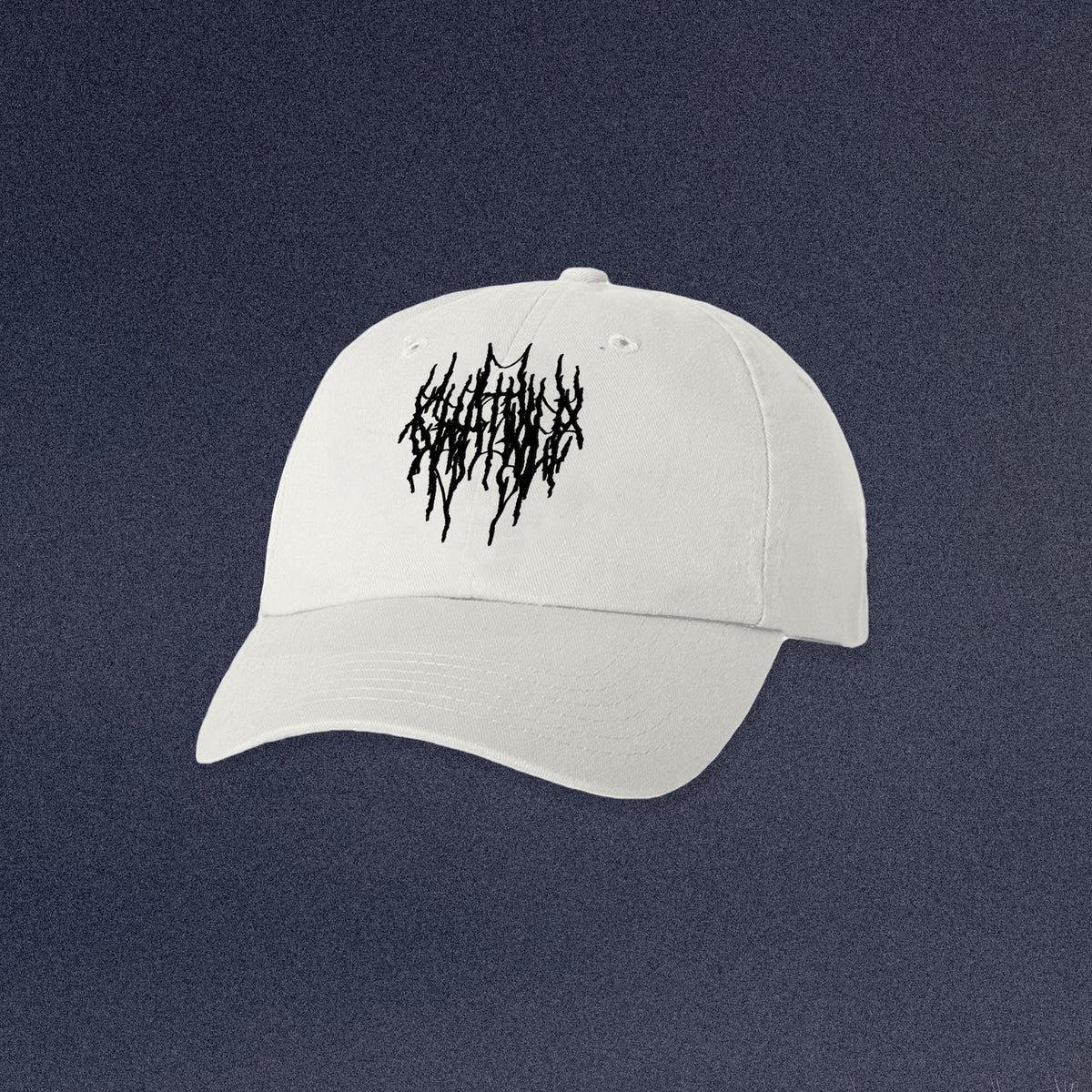 The Flenser Apparel Chat Pile &quot;Logo&quot; White Hat