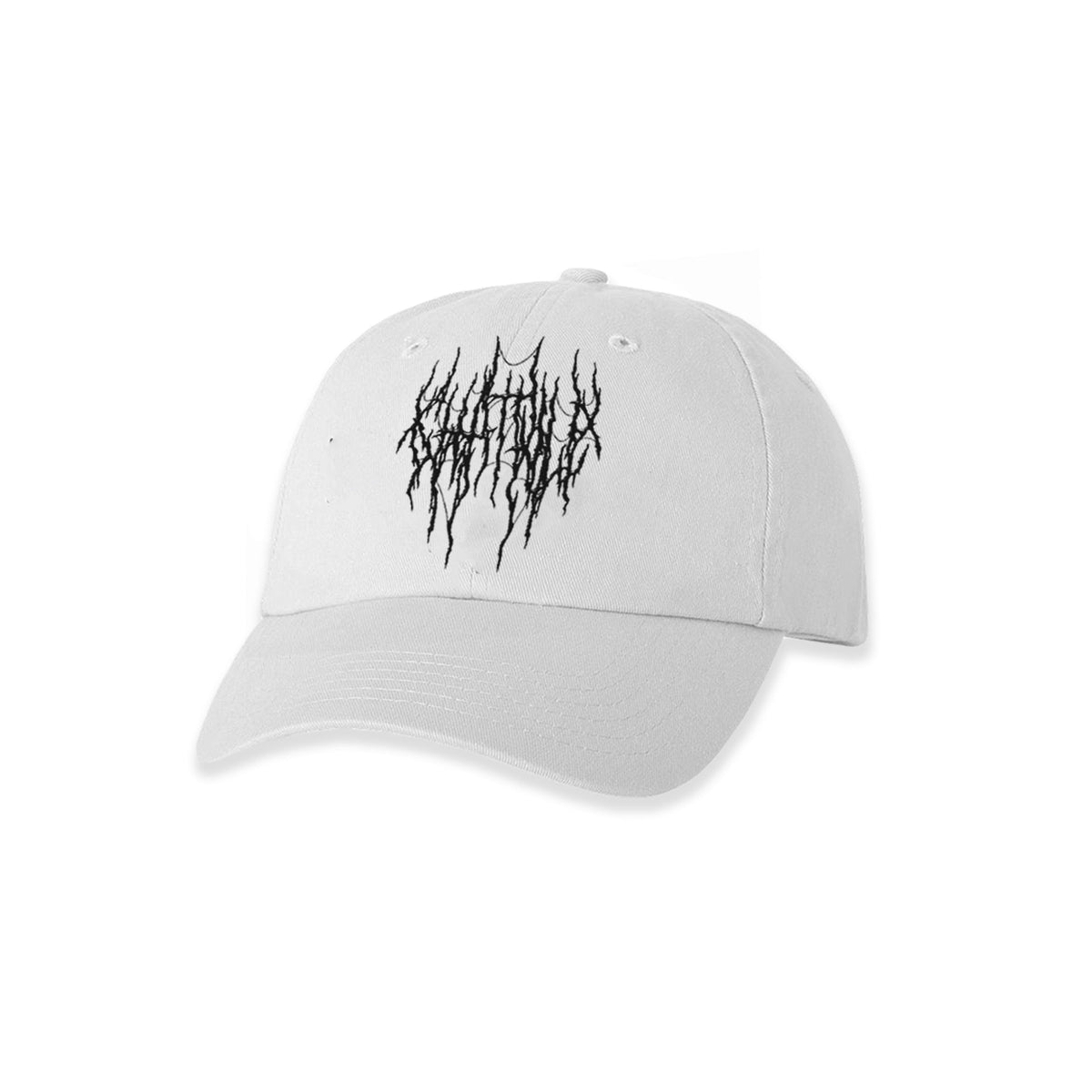 The Flenser Apparel Chat Pile &quot;Logo&quot; White Hat (pre-order)