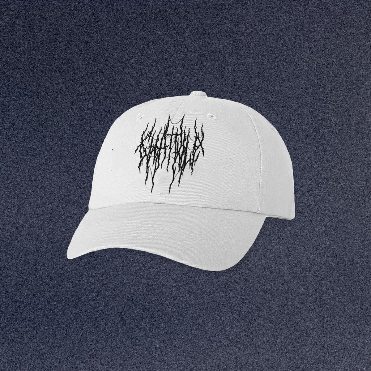 The Flenser Apparel Chat Pile &quot;Logo&quot; White Hat (pre-order)