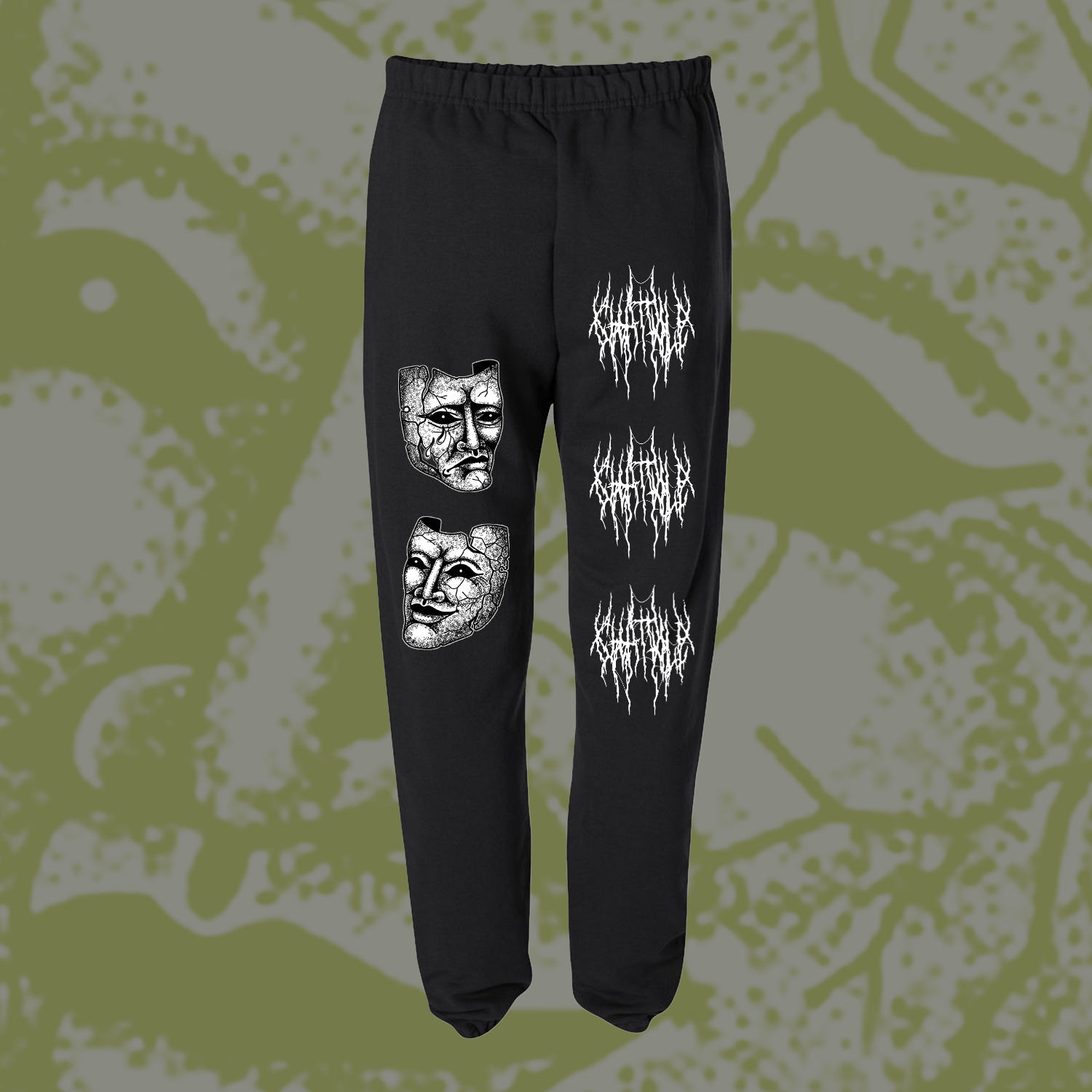 The Flenser Apparel Chat Pile "Mask" Sweatpants (pre-order)