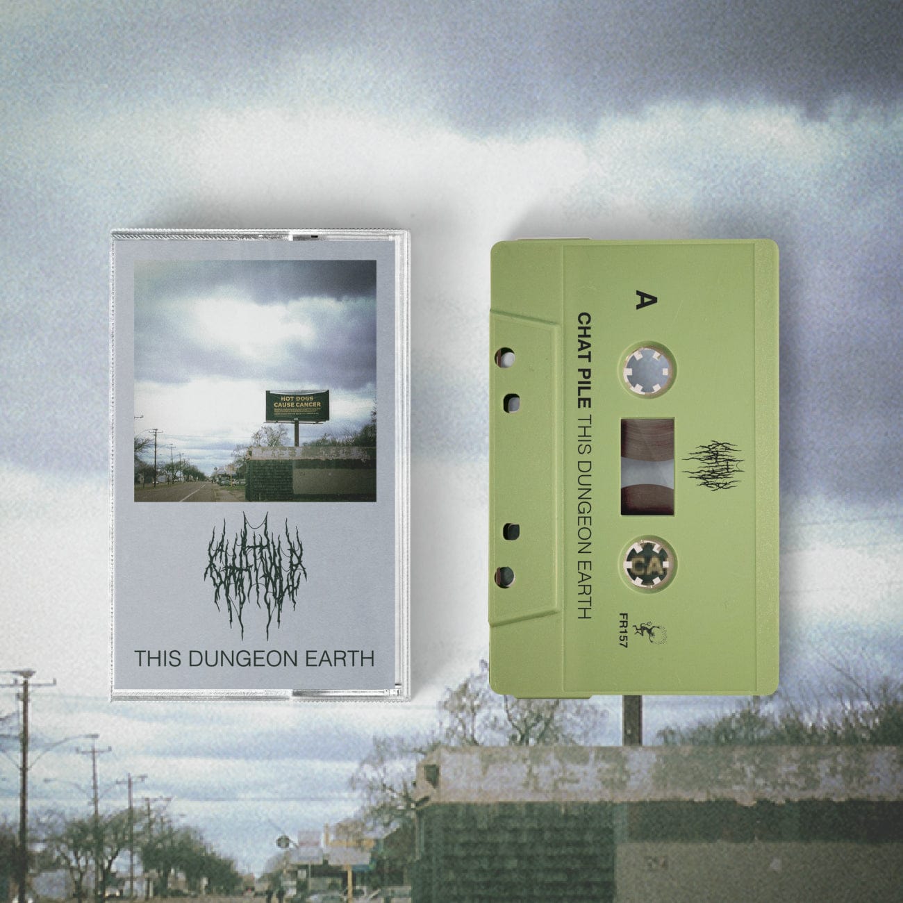 The Flenser Tapes Chat Pile "This Dugeon Earth" Tape