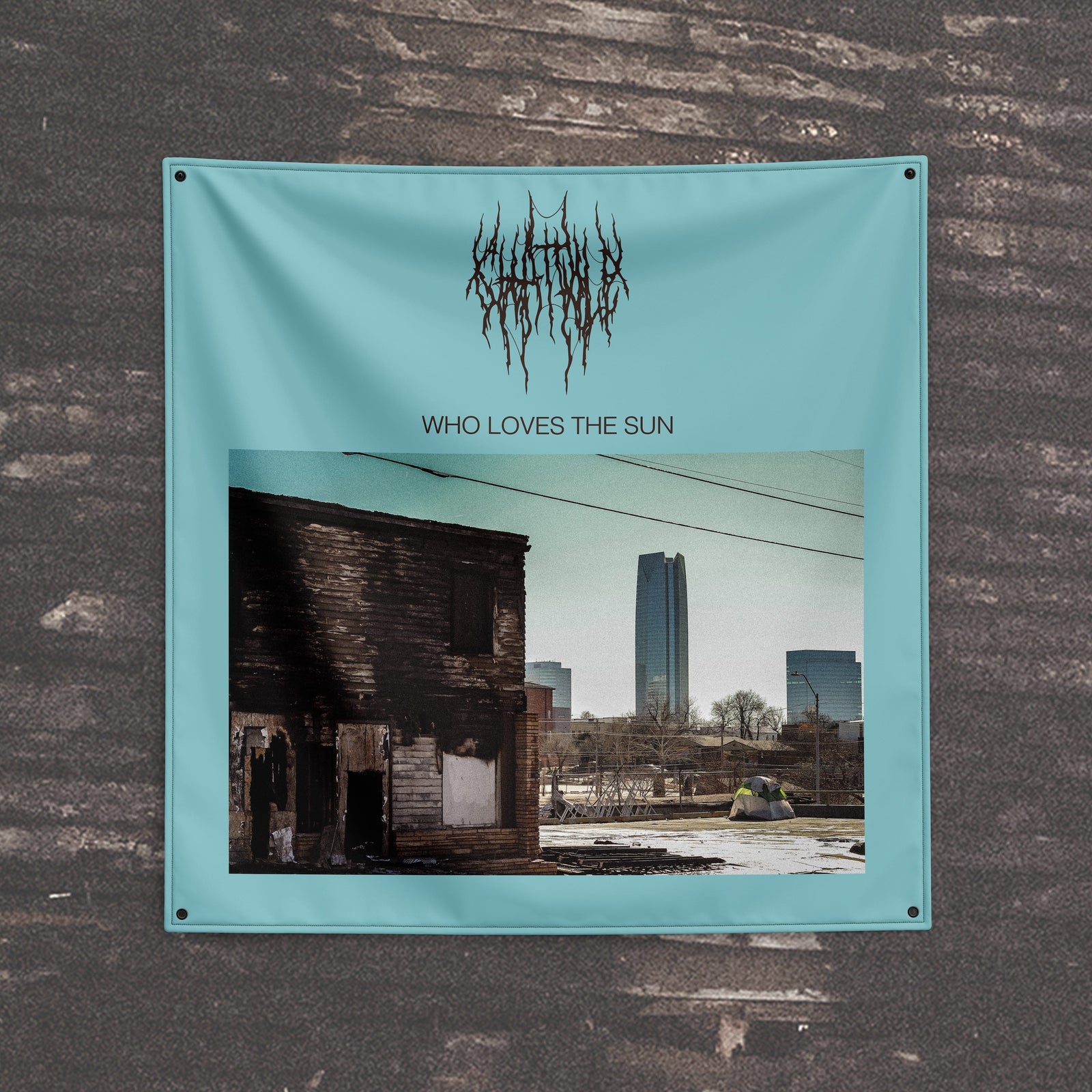 The Flenser Banner Chat Pile "Who Loves the Sun" Banner (pre-order)