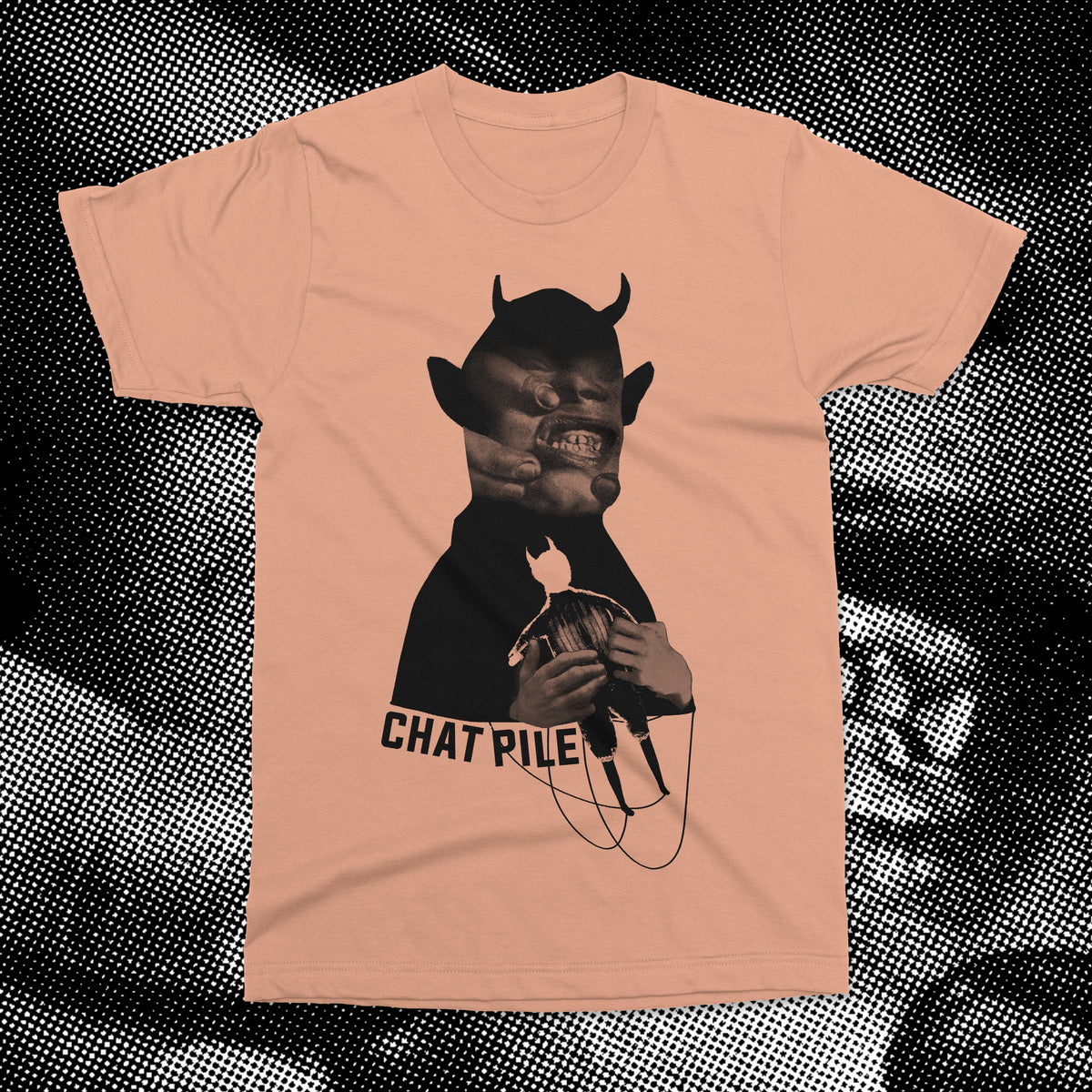 The Flenser Apparel Small Chat Pile "Wicked Puppet" Shirt