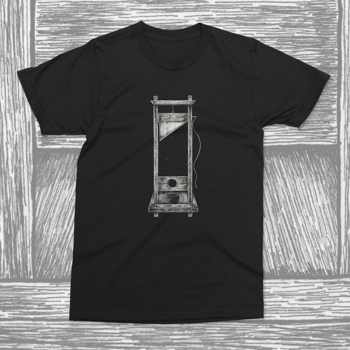 The Flenser Apparel Small Cloven Hoov "Guillotine" Shirt