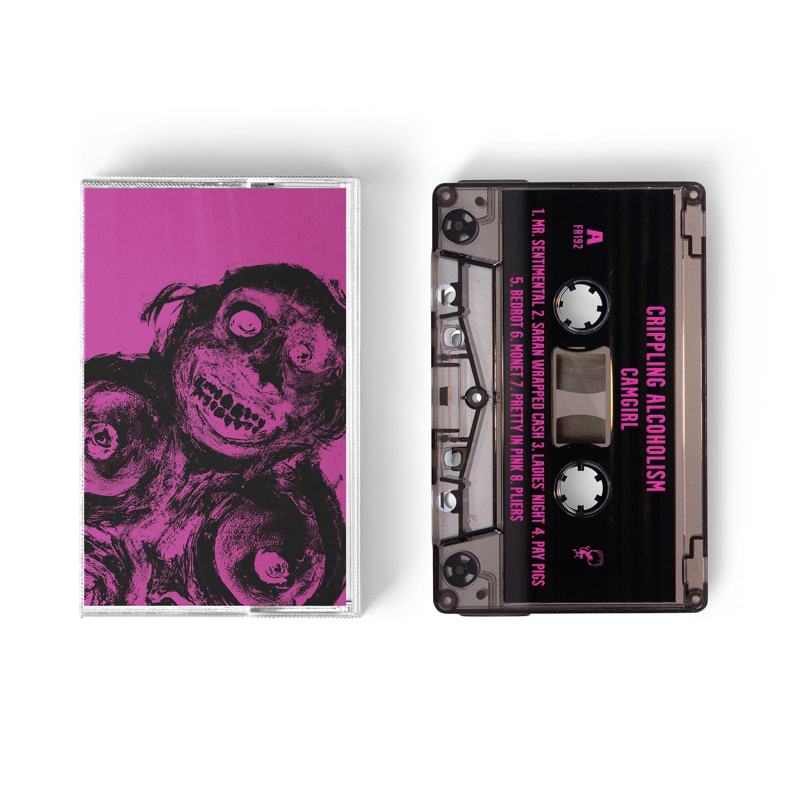 The Flenser Tapes Crippling Alcoholism "Camgirl" Tape (pre-order)