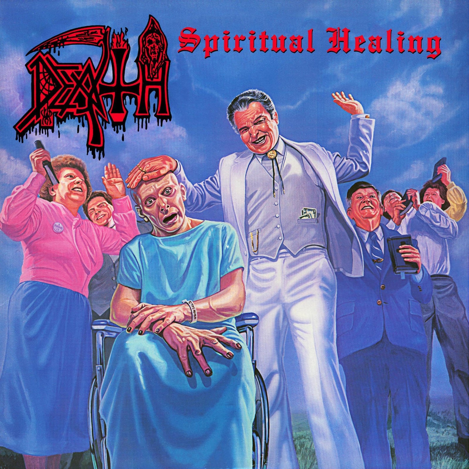 Relapse Records Vinyl Death "Spiritual Healing" LP