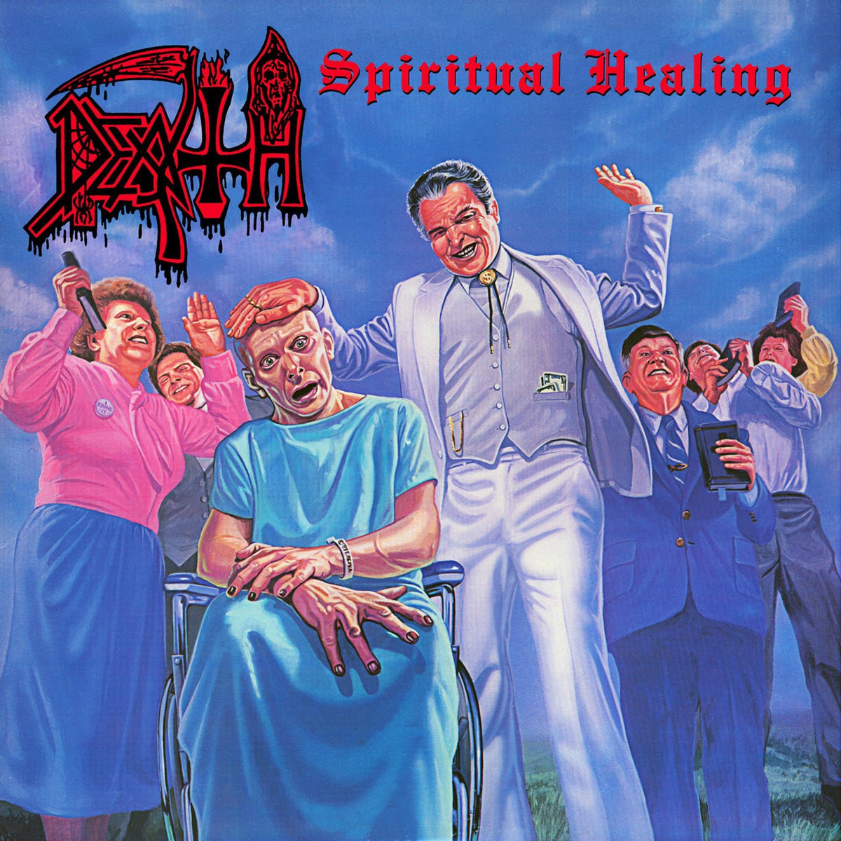 Relapse Records Tapes Death &quot;Spiritual Healing&quot; Tape