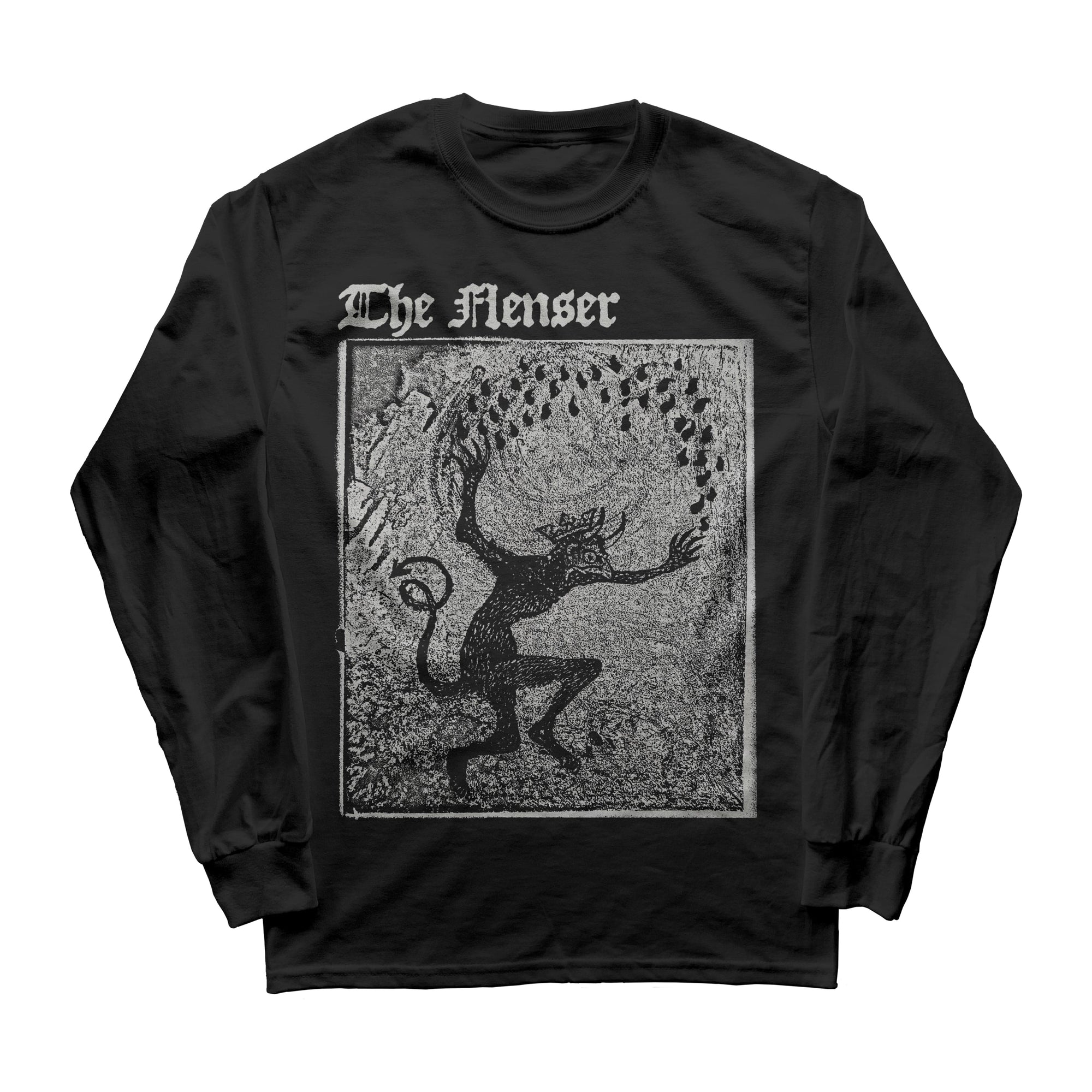 The Flenser Apparel Small Flenser "Block Print" Longsleeve Shirt