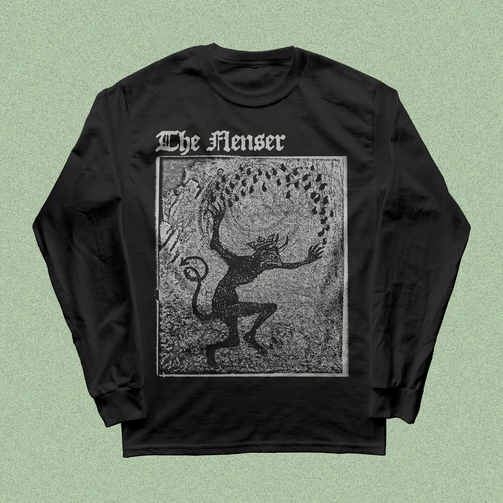 The Flenser Apparel Small Flenser "Block Print" Longsleeve Shirt