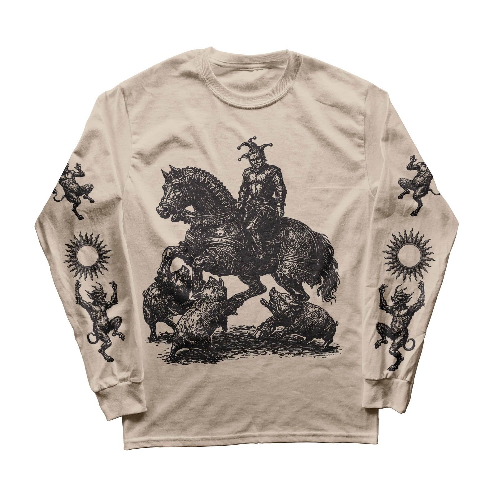 The Flenser Apparel Flenser "Fool on a Horse" Longsleeve Shirt (pre-order)