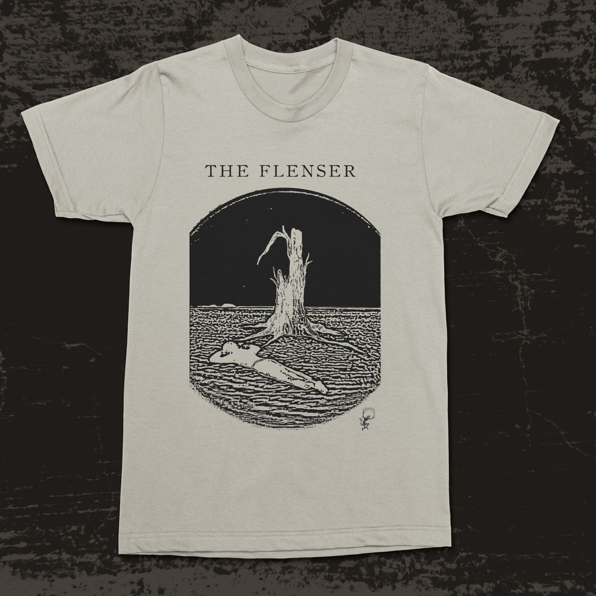 The Flenser Apparel Small Flenser "Rest" Sandstone Shirt