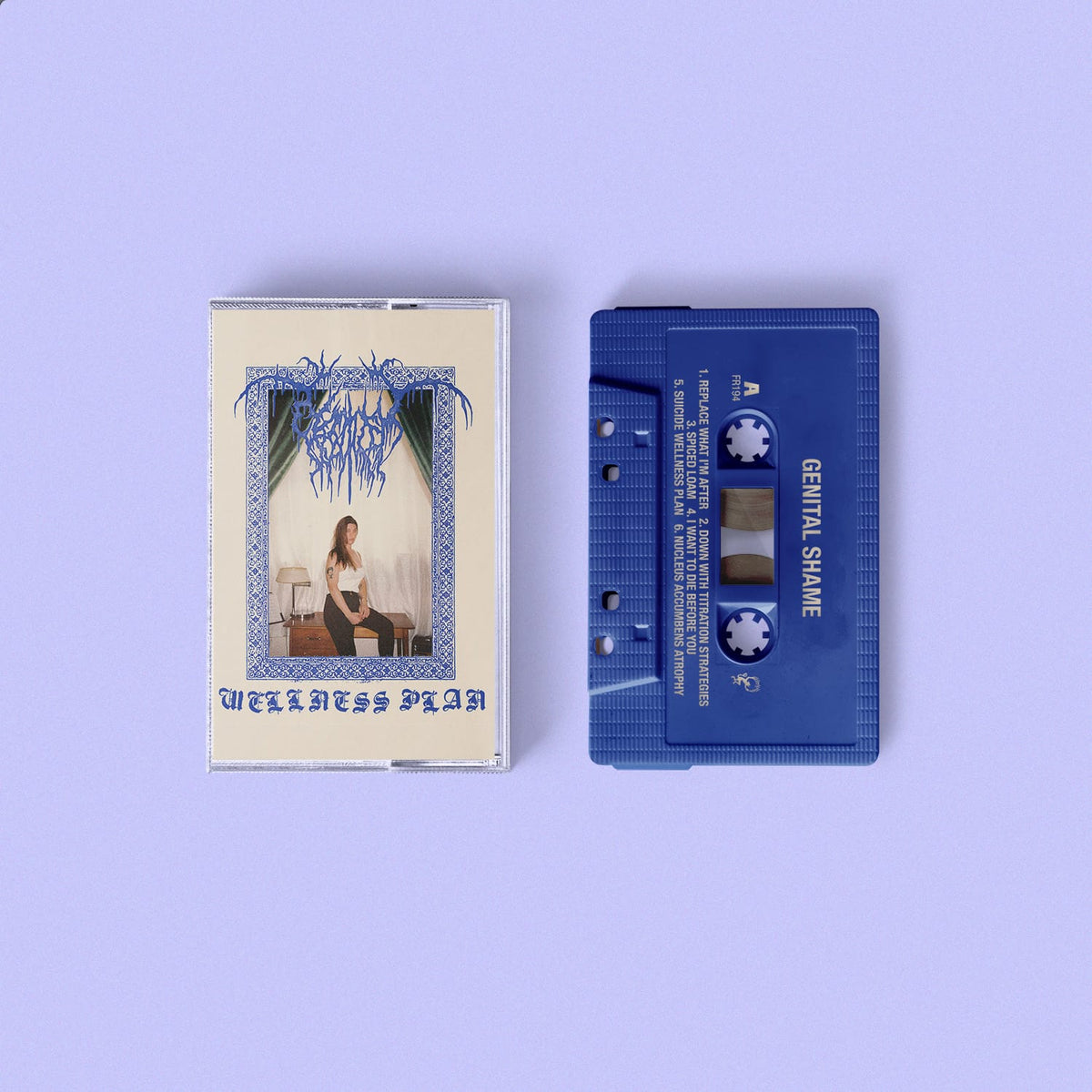 The Flenser Tapes Genital Shame "Wellness Plan" Tape (pre-order)