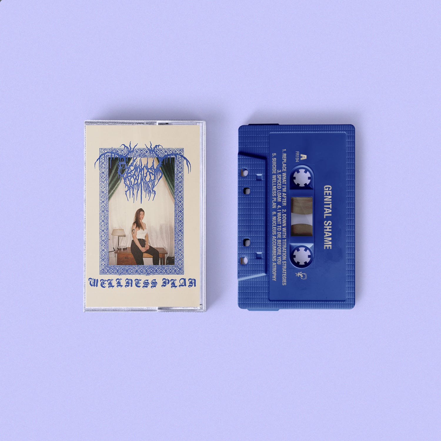 The Flenser Tapes Genital Shame "Wellness Plan" Tape (pre-order)