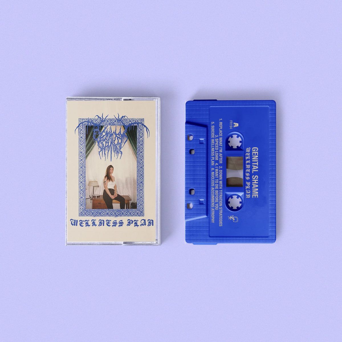 The Flenser Tapes Genital Shame "Wellness Plan" Tape (pre-order)