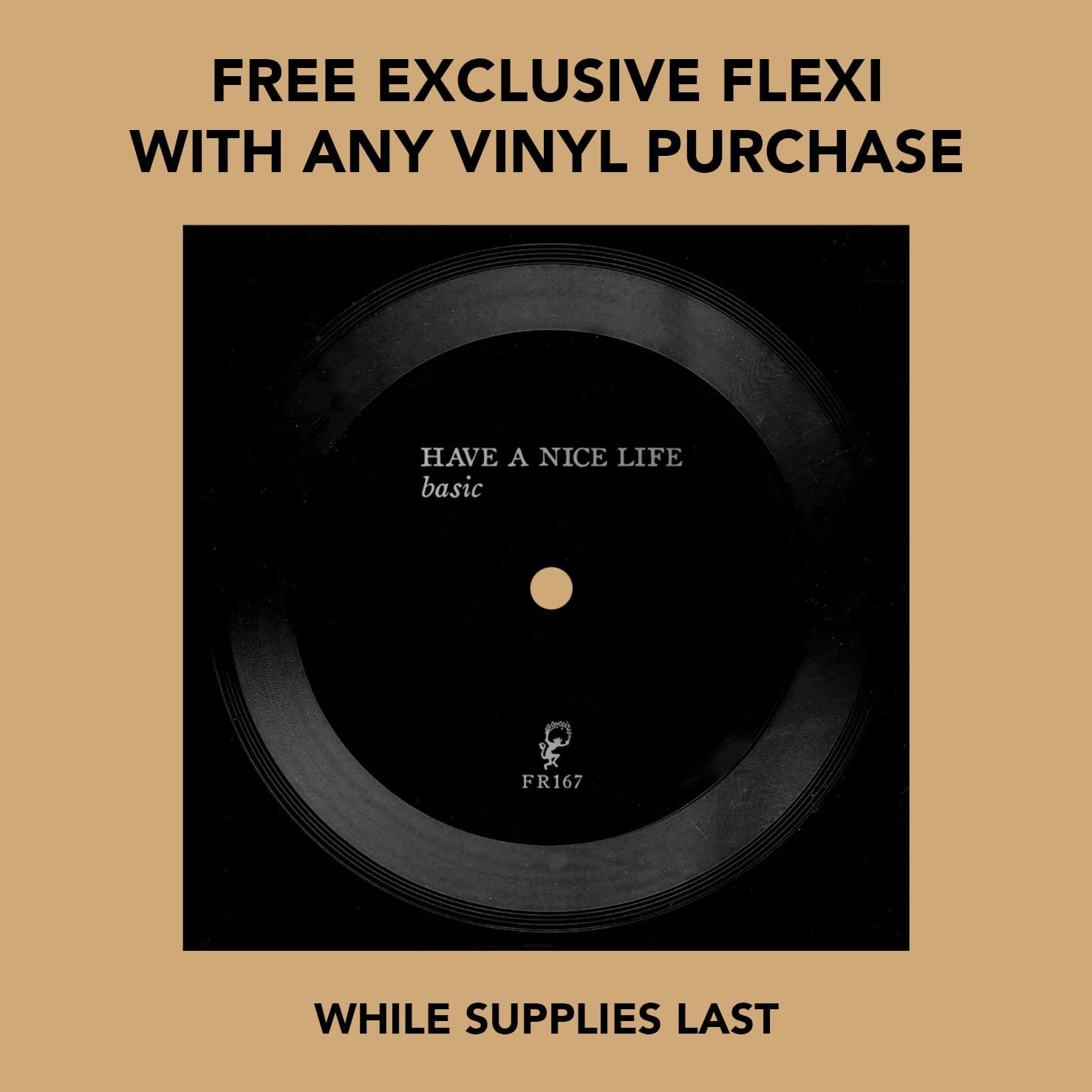 The Flenser Vinyl Have a Nice Life "Basic" Flexi (Free with vinyl purchase)