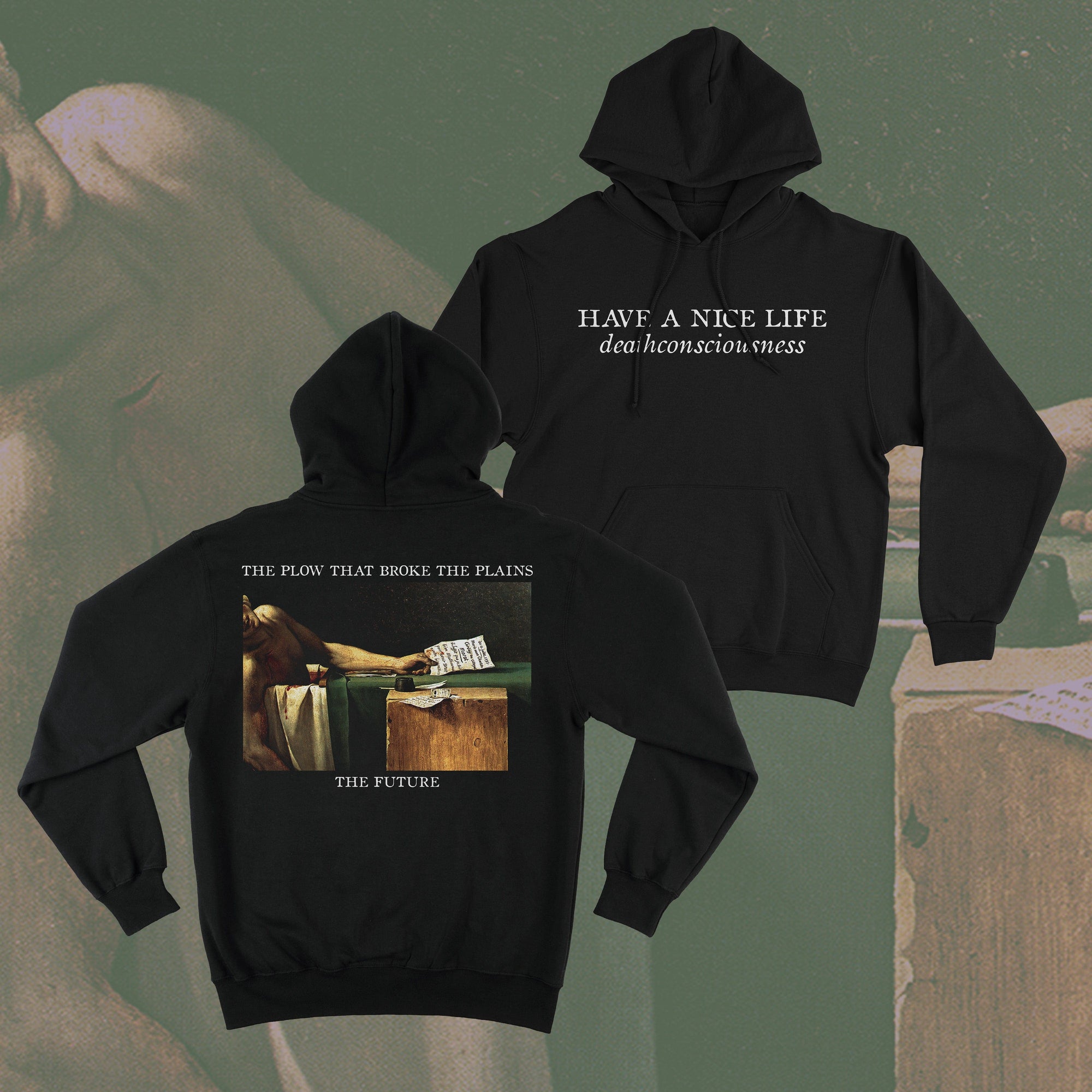 The Flenser Apparel Have A Nice Life "Deathconsciousness" Hoodie (pre-order)