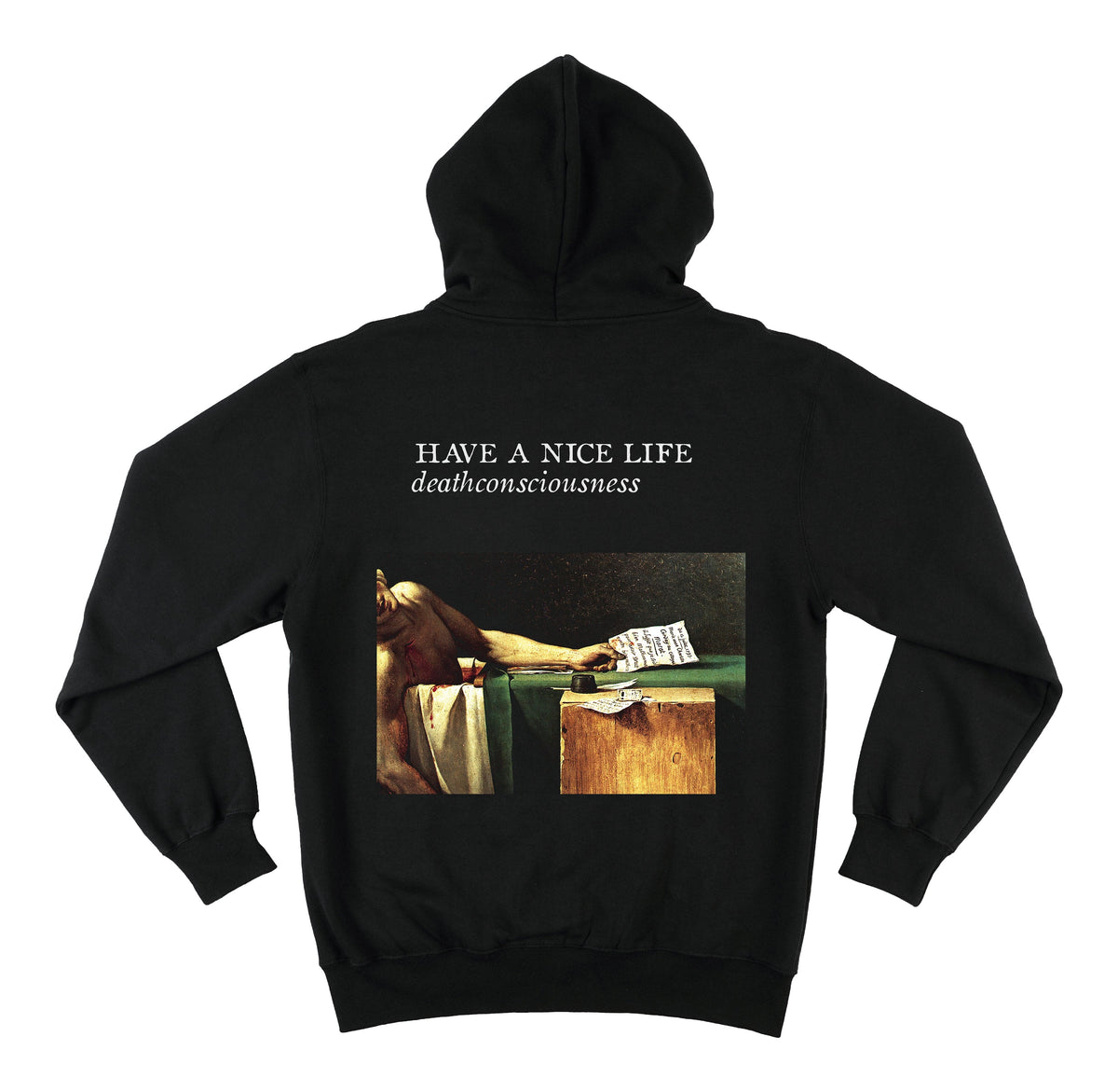 The Flenser Apparel Have a Nice Life "Deathconsciousness" Hoodie (Misprint)