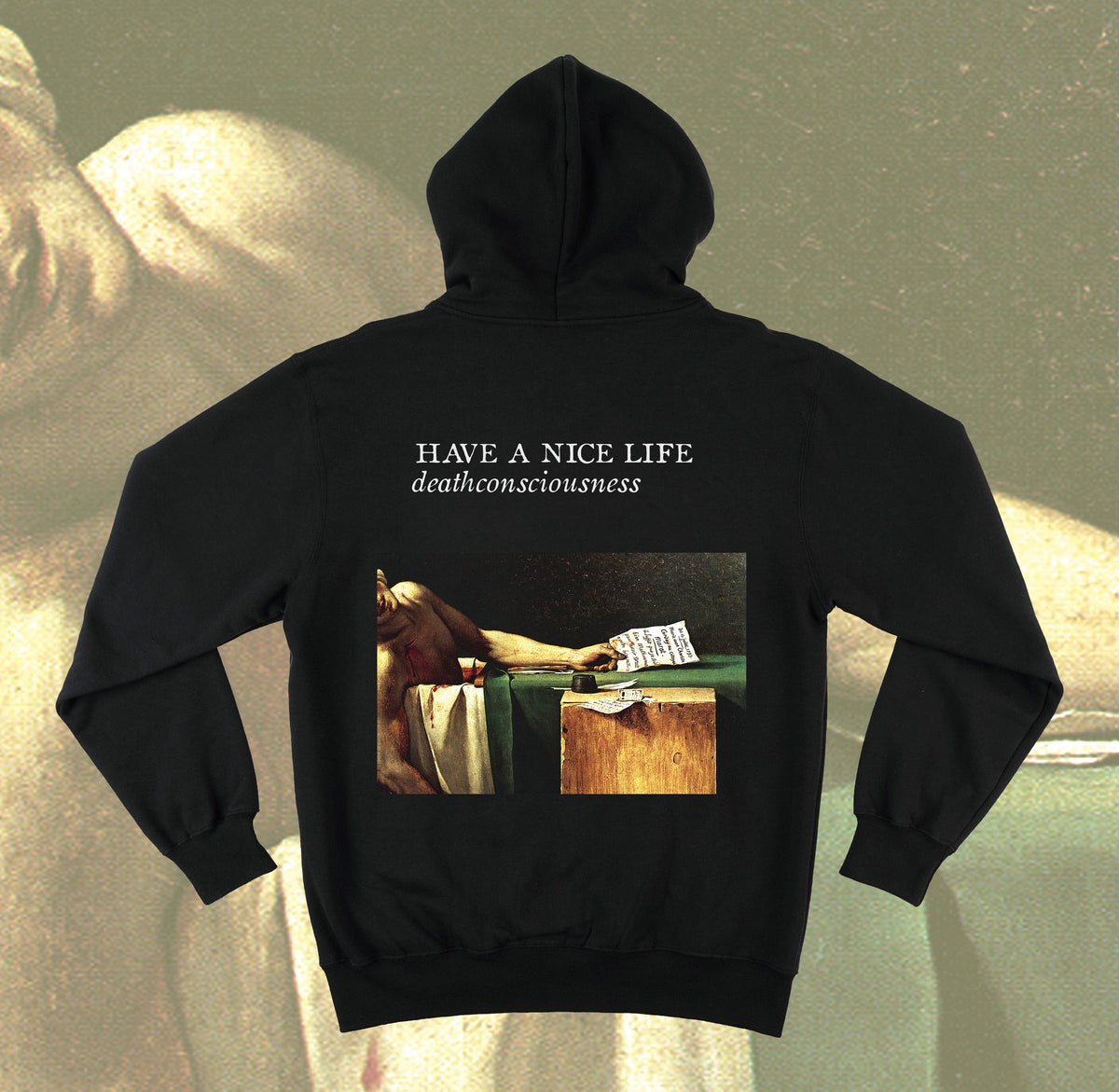 The Flenser Apparel Have a Nice Life "Deathconsciousness" Hoodie (Misprint)