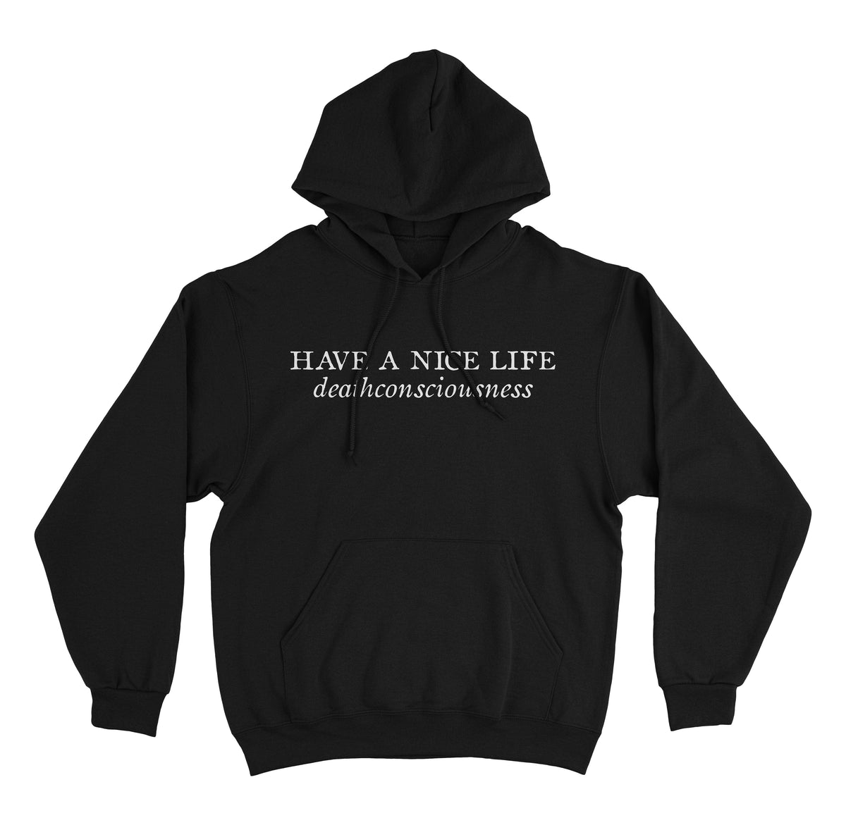 The Flenser Apparel Have a Nice Life "Deathconsciousness" Hoodie (Misprint)