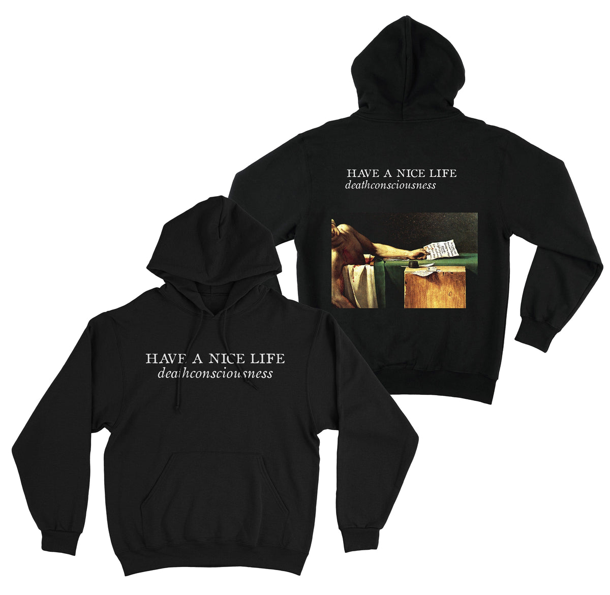 The Flenser Apparel Have a Nice Life "Deathconsciousness" Hoodie (Misprint)