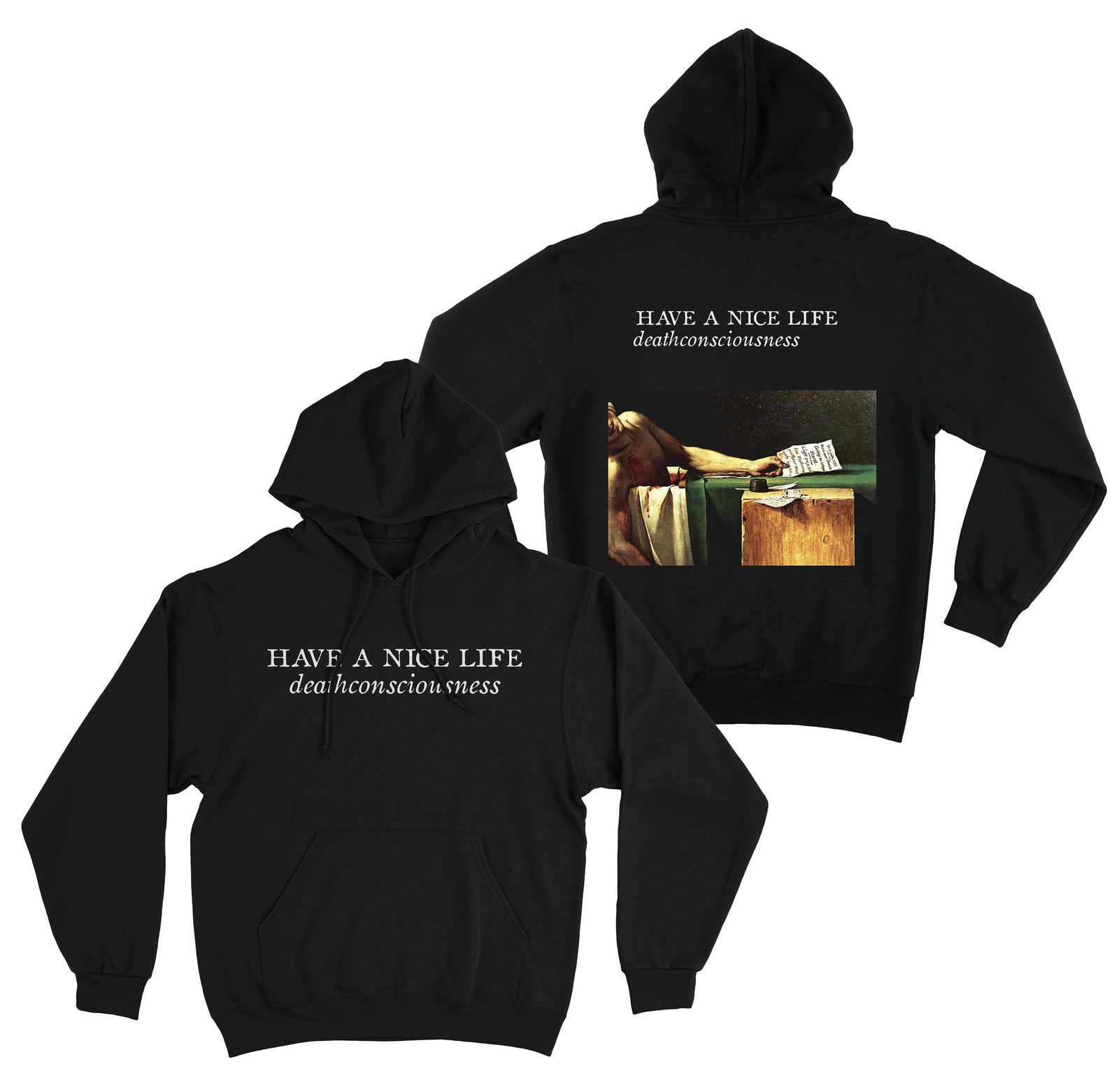 The Flenser Apparel Have a Nice Life "Deathconsciousness" Hoodie (Misprint)